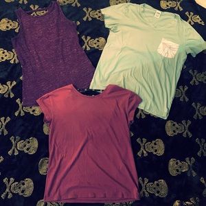 (3) Victoria’s Secret Shirts